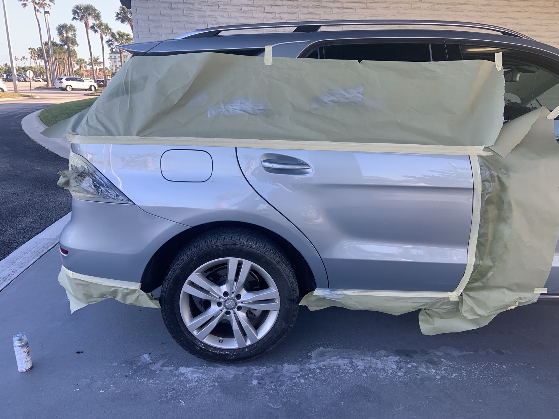 J & S Mercedes ML 350 finished panel, second view